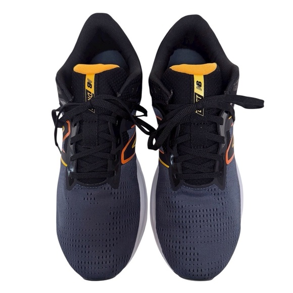 New Balance DynaSoft Drft V2 Men\'s Athletic Shoe D. Gray/Blk/Yellow Size-8.5 EUC main image 5